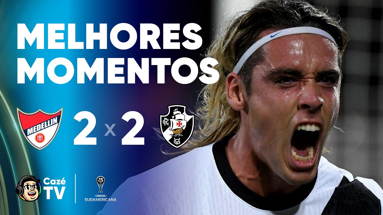 MELHORES MOMENTOS: INDEPENDIENTE DE MEDELLÍN 2 X 2 VASCO | CONMEBOL SULAMERICANA 26 | FASE DE GRUPOS