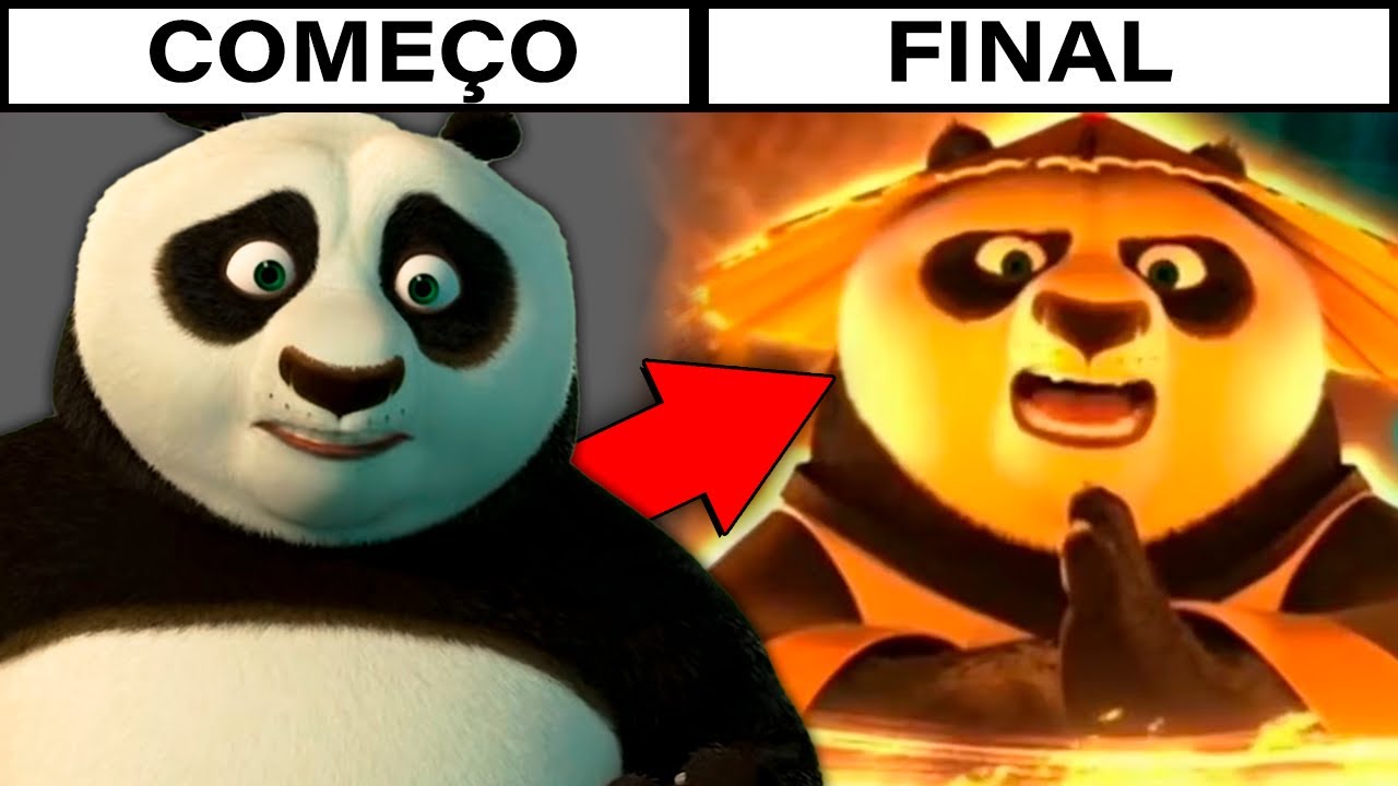 Eu MARATONEI TODOS OS FILMES DE KUNG FU PANDA!