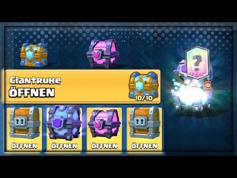 ALLE TRUHEN ÖFFNEN - SMC, MC, GC + Clantruhe • Clash Royale deutsch