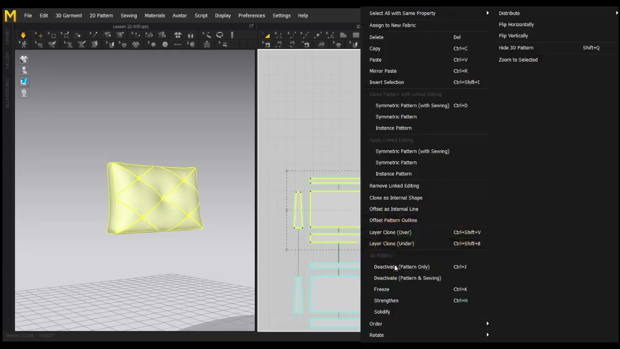 Marvelous Designer Tutorial Basic l The second third layer clone
