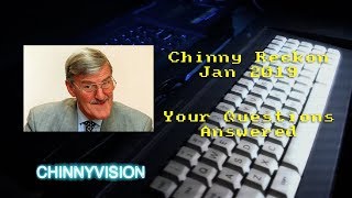 ChinnyVision - Episode 266 - Chinny  Reckon - Your Techy Questions Answered