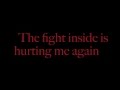 RED ~ Fight Inside ~ Lyrics 