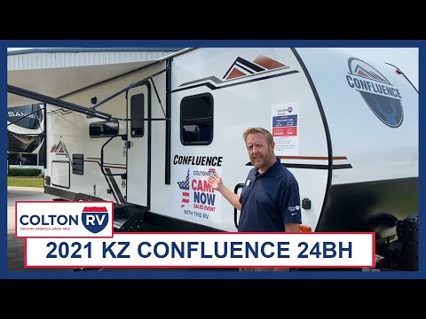 2021 KZ Confluence 24BH Travel Trailer Walkthrough