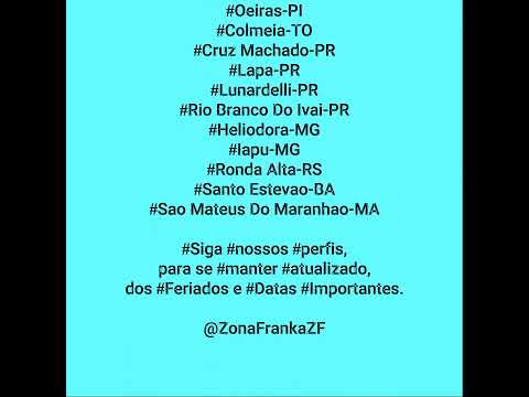 #Hoje 26/12/2025 é #feriado: