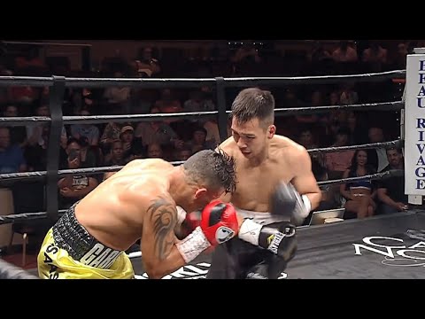 Tugstsogt Nyambayar knocks out Oscar Escandon 5 times