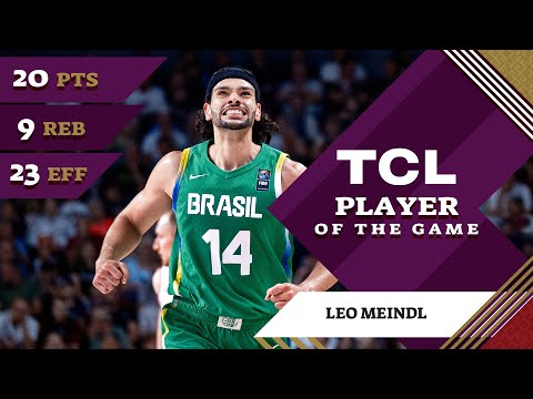 Leo Meindl (20 PTS) | TCL Player Of The Game | LAT vs BRA | FIBA OQT 2024 Latvia