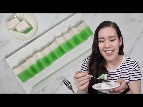 How To Make Kuih Talam Recipe | Malaysian Kuih Recipe