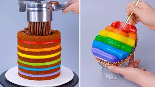 Download lagu 💝 Video Memuaskan 💝 Dekorasi Tantangan Cokelat | Resep Kue Coklat Mewah | So Yummy Cakes mp3