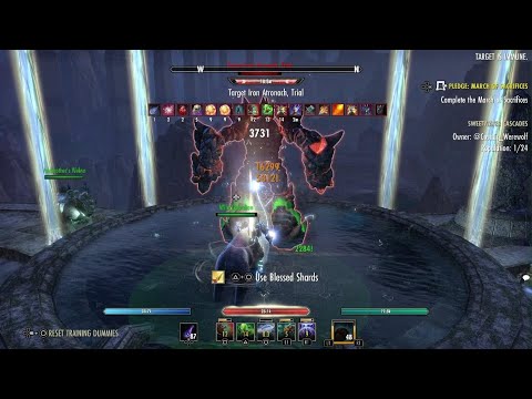 ESO U39 Magicka Warden 90K HA Oakensoul