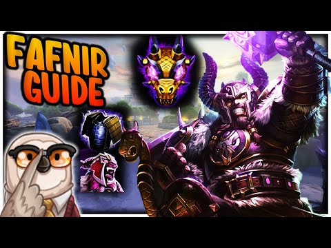 FAFNIR GUIDE: THE PERFECT AUTO ATTACK META SUPPORT! | Incon | Smite