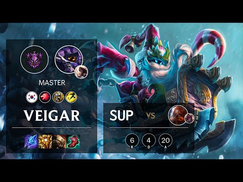 Veigar Support vs Gragas - KR Master Patch 11.3