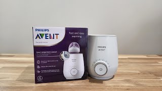 Philips Avent Milk Bottle Warmer Review & Tutorial