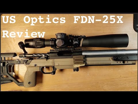 PRS Gear - US Optics FDN 25X | Scope review | USO Foundation 5-25x