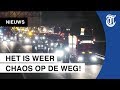 Protesterende boeren massaal op de weg