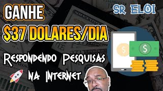 Ganhar Dinheiro Respondendo Pesquisas na Internet