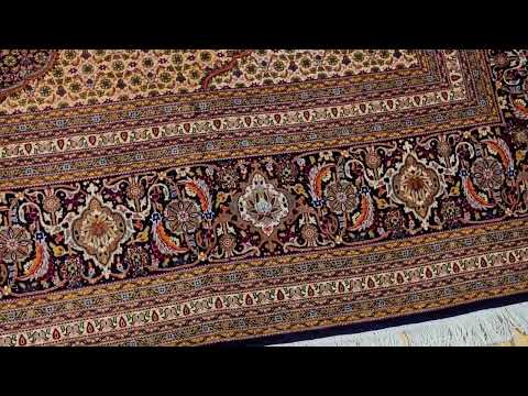 Early 20th Century Oversize Persian Tabriz Mahi, @thepersianknot , SKU 1215