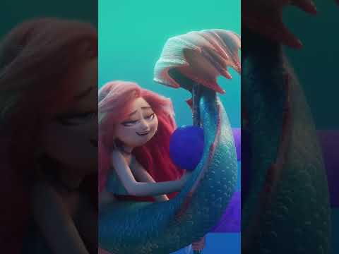 Krakens y sirenas 🧜‍♀️la película 🎥 #disney #lasirenita #dreamworks