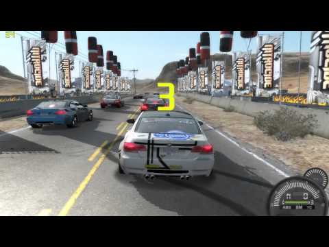 Need For Speed Pro Street DEMO [2007] gameplay on MSI GX 610 laptop / Radeon HD2600