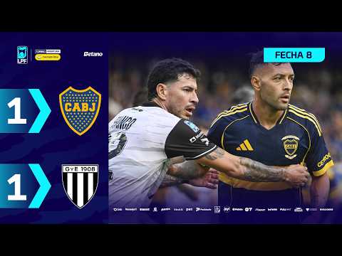 BOCA 1 - 1 GIMNASIA DE MENDOZA | Resumen del partido | #TorneoMercadoLibre 2026 🏆