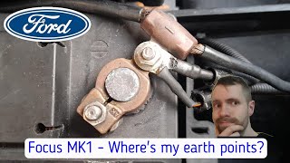 Ford Focus MK1 - Where are my earth points?