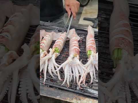 Mực nhảy nướng muối ớt