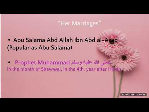 28/07/2021 Umm Salama part 1