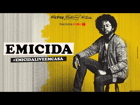 LIVE #EMICIDA #EmicidaLiveEmCasa | #FiqueEmCasa e cante #Comigo