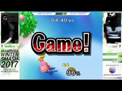 MWS2017 - Stickman vs. Lights - Melee Singles Top 8