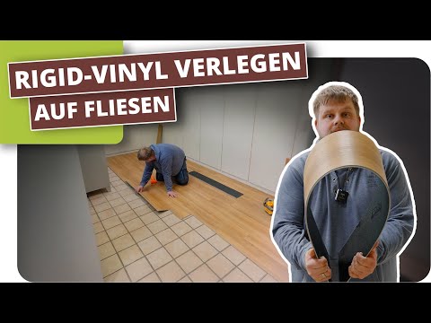 Vinyl direkt auf Fliesen legen? So geht's!