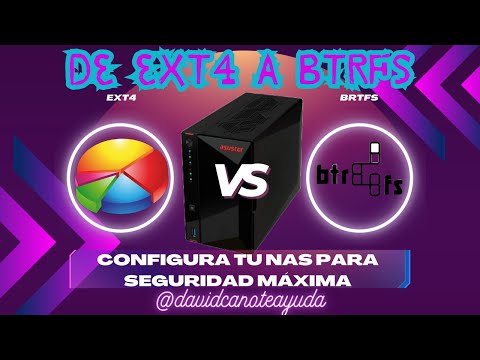 Configura Snapshots en NAS Asustor: Cambio de EXT4 a Btrfs Explicado