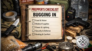 My Shelter In Place / Bug In Checklist For 2026 - Long Term Survival - Food, Water, Power & Security