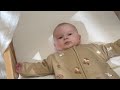 thumbnail: Meyco hydrofiele swaddle Forest Animals 120x120 cm - toffee (set van 2)