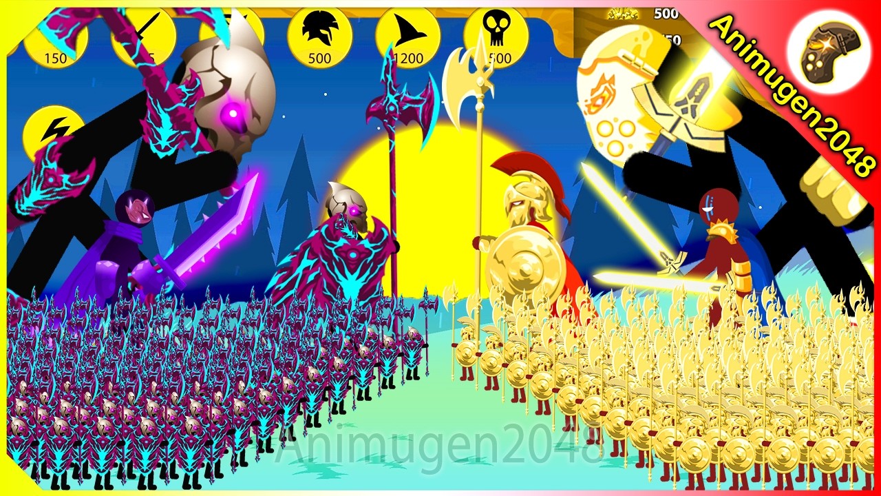 EPIC MODE: Vampire Boss vs Golden Griffon – Ultimate Giant Clash | Stick War Legacy | Animugen2048