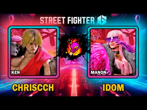 Street Fighter 6 🥊 ChrisCCH (KEN) VS Idom (MANON) 🥊 スト6  🥊 SF6 🥊