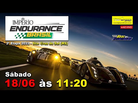 IMPÉRIO ENDURANCE BRASIL | 4 Horas de Sta. Cruz | 3ª Etapa 2022 | Ao Vivo