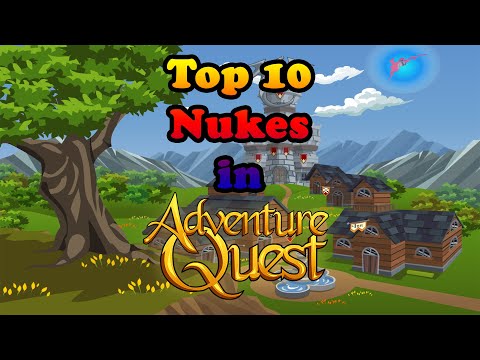Top 10 Nukes in Adventure Quest (No damage caps)