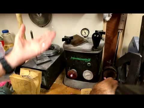 Using a wax injector