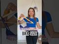 How to know your bra size🧡✨ #shorts #shortsvideo #fashion #fashionhacks #fashionhack #brasize