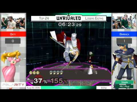 Unrivaled SSBM - Oaty (Peach) - Barraca (Marth) - Losers Top 8