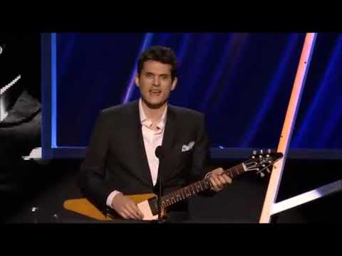 John Mayer Inducts Albert King into the Rock and Roll Hall of Fame 2013