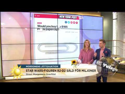 Är det här världens dyraste gem?! - Nyhetsmorgon (TV4)