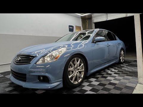 G37 gets full color change! BC Coilover install and more!