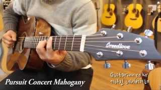 Video thumbnail for [기타인]   Breedlove Pursuit Concert Mahogany Guitar by 기타 인 여행