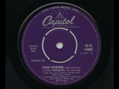 Stan Freberg 'Green Chri$tma$' 1958 45 rpm