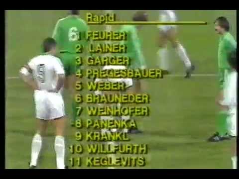 Rapid Viena-Bohemians de Praga. Copa de Europa 1983-1984.