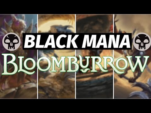 Bloomburrow represented Black Mana Perfectly! | MTG Color Philosophy