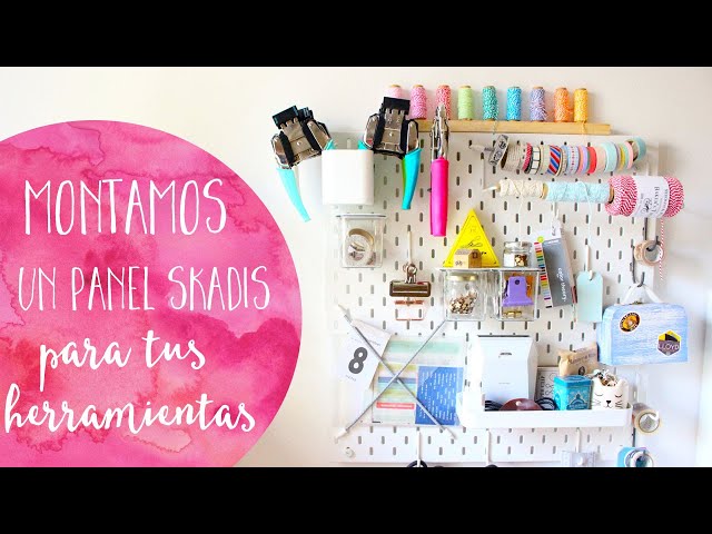 Vídeo relacionado con VEVOR Kit de Combinación de Tablero Perforado de Plástico de 280 x 280 x 12 mm 4 Paneles, Kit Organizador de Pared con Accesorios, para Sala de Estar, Almacenamiento de Herramientas, Oficina, Blanco