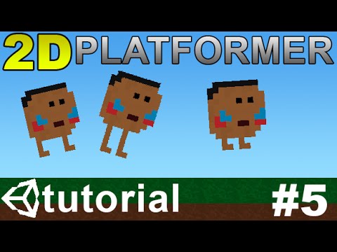5. Making a 2D Platformer in Unity (C#) - Simple Player Animations