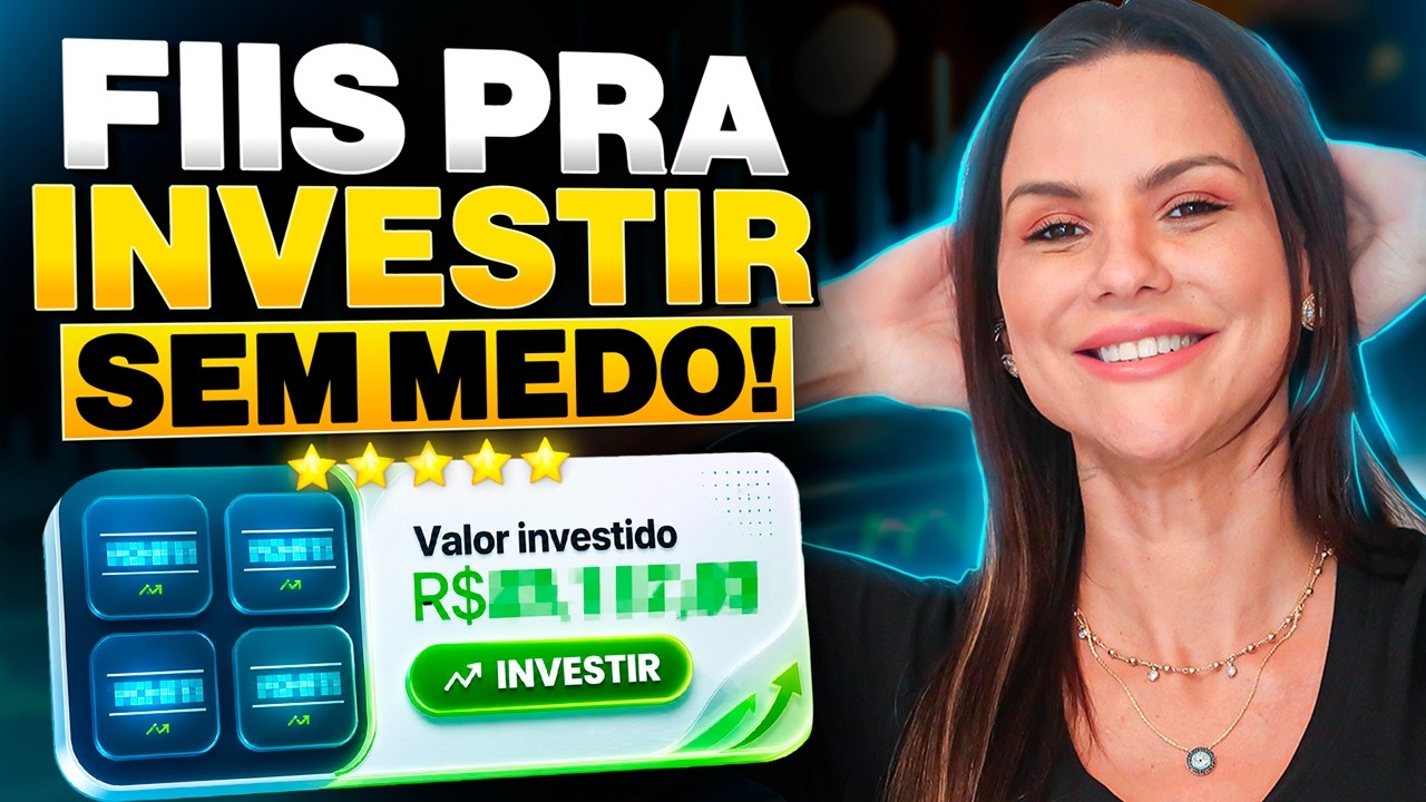 4 FUNDOS IMOBILIÁRIOS SEGUROS PARA INVESTIR!