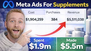 I Spent $1.9M on Meta Ads to Scale a Supplement Brand (Here's What Worked)